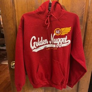 NWT Women’s Golden Nugget, Las Vegas Hoodie with Kangaroo pocket. Size med.
